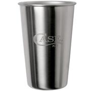 Case Pint Glass 52524 Stainless Steel, bicchiere in acciaio inox