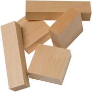  Case Whittling Wood 52554 Set avec bois de tilleul