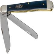 Case Trapper Mediterranean Blue Bone, Smooth, 52800, 6254 SS pocket knife