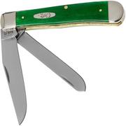Case Trapper Brilliant Green Bone, Smooth, 52820, 6254 SS pocket knife 