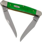 Case Muskrat Brilliant Green Bone, Smooth, 52822, MUSKRAT SS pocket knife 