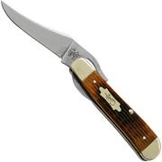 Case RussLock 52850 Rogers Corn Cob Jig Antique Bone, pocket knife