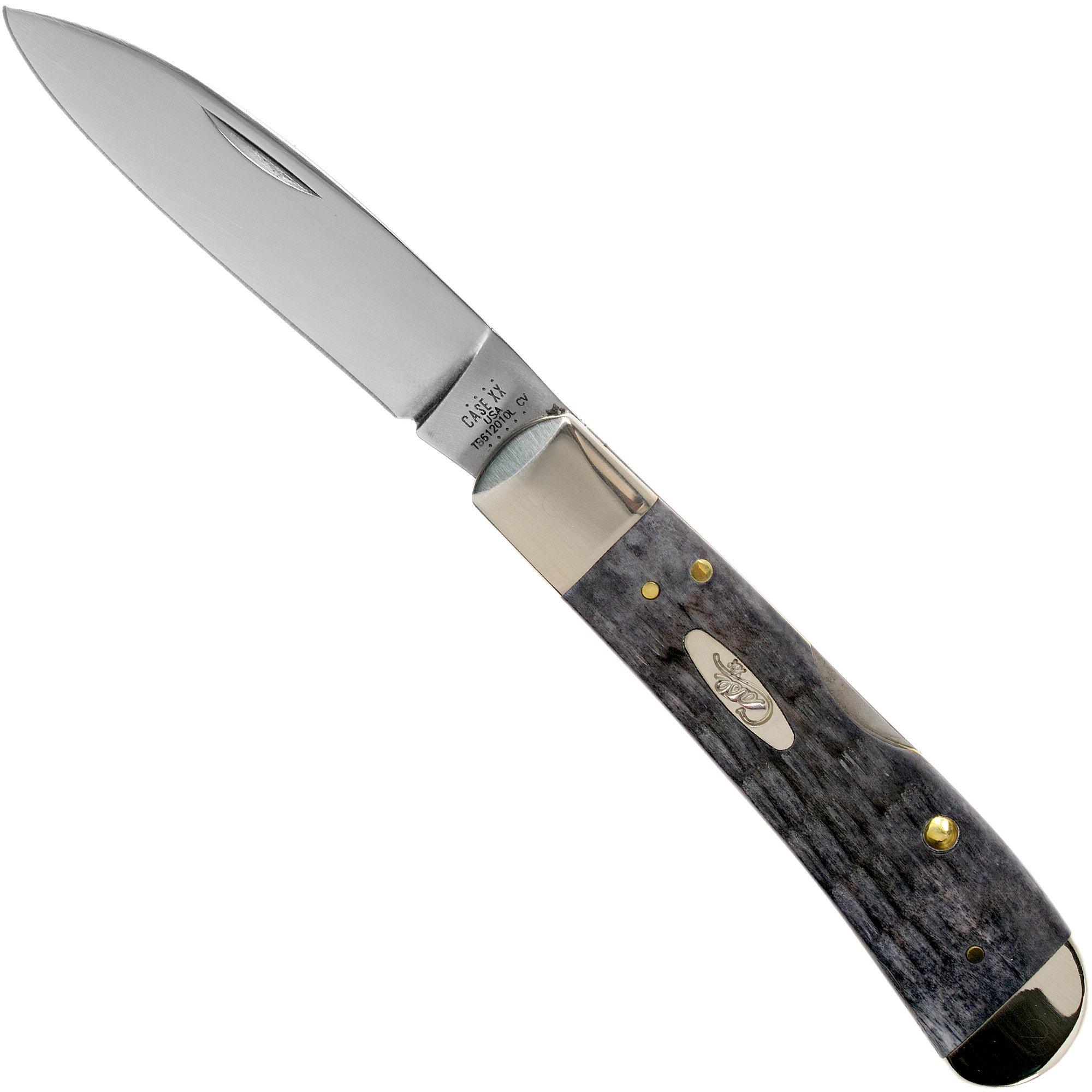 Case Russlock 58420 Pocket Worn Gray Bone, Crandall Jig