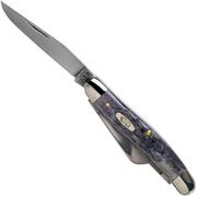 Case Medium Stockman Pocket Worn Grey Bone, Crandall Jig, 58413, 6318 CV coltello da tasca