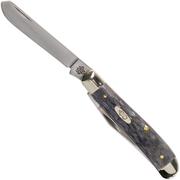 Case Mini Trapper Pocket Worn Grey Bone, Crandall Jig, 58414, 6207 CV canivete