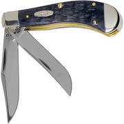 Case Saddlehorn Pocket Worn Grey Bone, Crandall Jig, 58417, TB62110 CV pocket knife