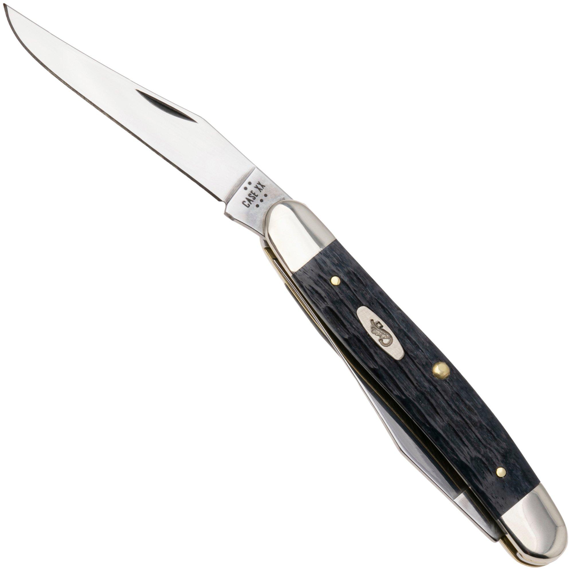 Case Muskrat Pocket Worn Gray Bone, Crandall Jig 58418, MUSKRAT CS zakmes
