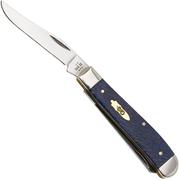 Case Mini Trapper Blue Smooth Sycamore Wood, 63731, 7207 SS zakmes 