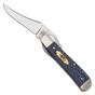 Image for Case RussLock Smooth Blue Sycamore Wood, 63734, 71953L SS pocket knife