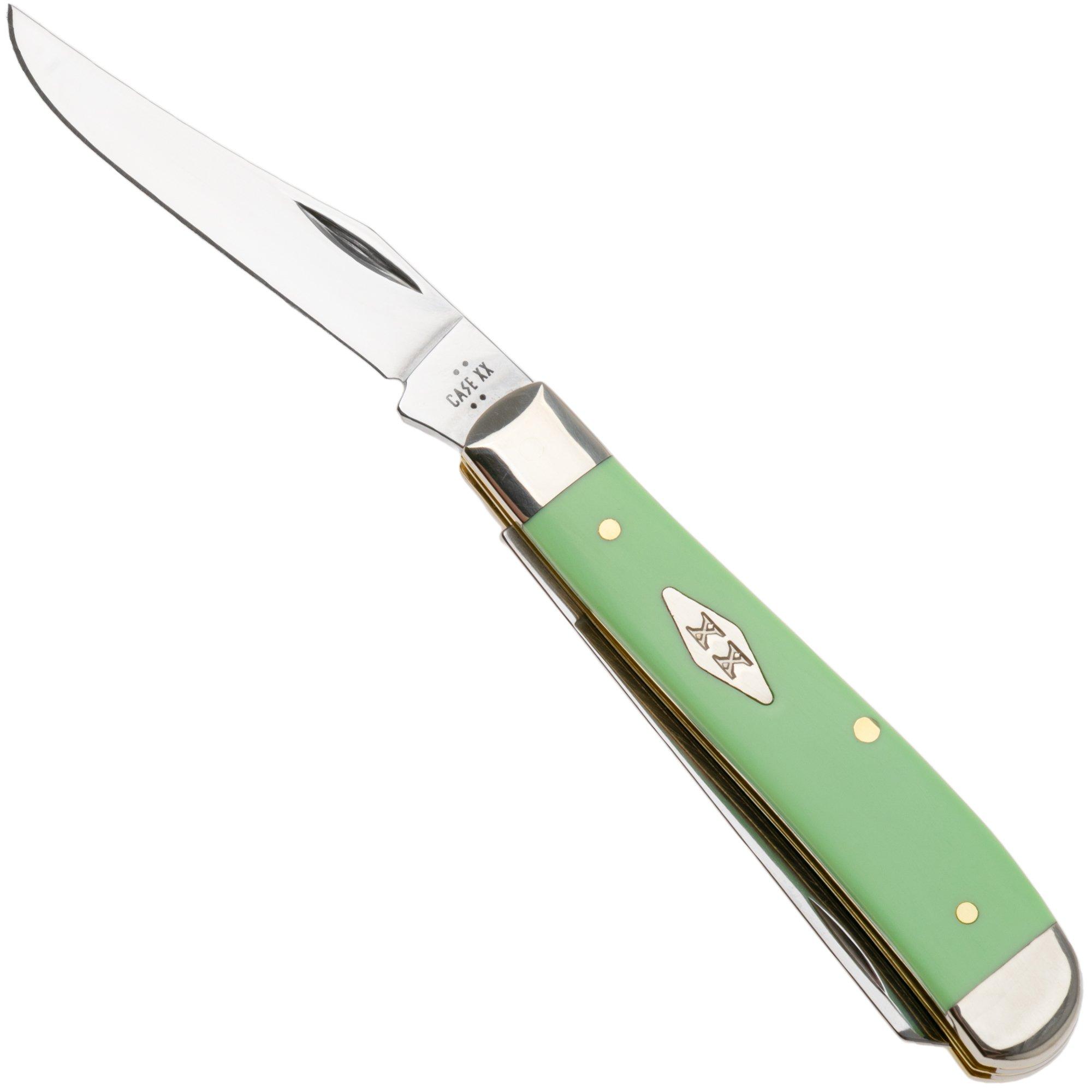 Case Mini Trapper Mint Green Synthetic, 63831, 4207 SS couteau de poche