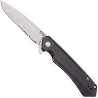 Immagine per Case Kinzua Spearpoint Black Anodized Aluminum, 64633, S35VN, coltello da tasca dentellato