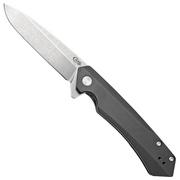 Case Kinzua Spearpoint, Black Anodized Aluminum, S35VN, 64662 coltello da tasca