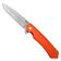 Image pour Case The Kinzua, Orange Anodized Aluminum, Spearpoint S35VN, 64696 couteau de poche