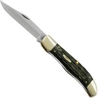 Image for Case Folding Hunter 65030 Jigged Buffalo Horn, pocket knife with sheath