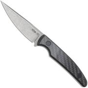 Case Hunter CT2, 76936 Stonewashed S35VN Black Carbon, Jagdmesser