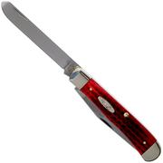 Case Trapper Pocket Worn Old Red Bone, 00783, 6254 SS pocket knife