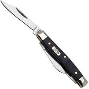 Case Small Stockman 80547 Smooth Purple Curly Maple 7333 SS pocket knife