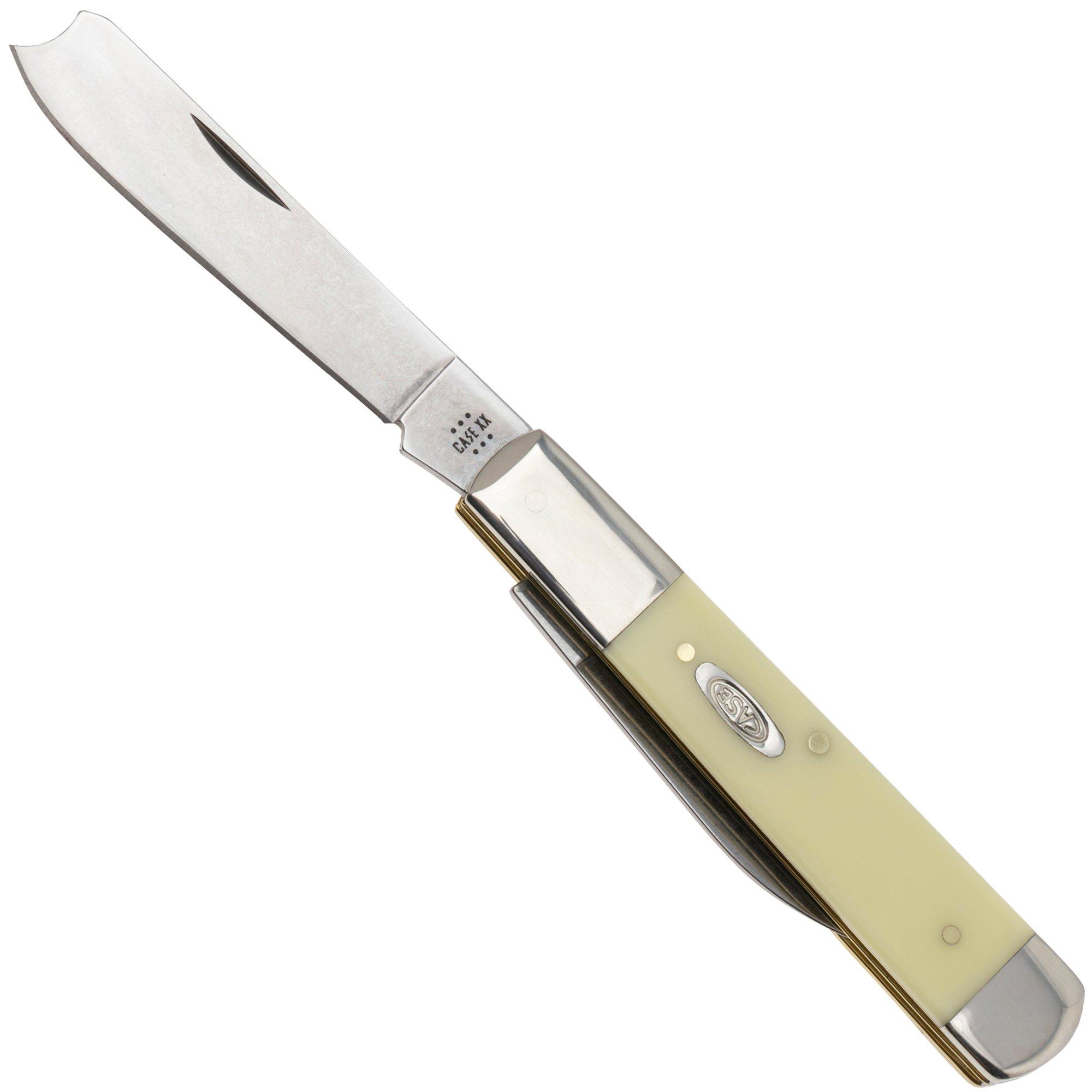 Case Razor 81088 Smooth Yellow Synthetic 32005RAZ Stainless Steel, Taschenmesser