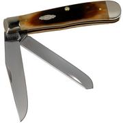 Case Trapper Dark Molasses Bone, Sawcut, 83140, 6254 SS pocket knife