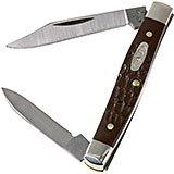Case Small Pen Knife Brown Synthetic, 00083, 6233 SS pocket knife
