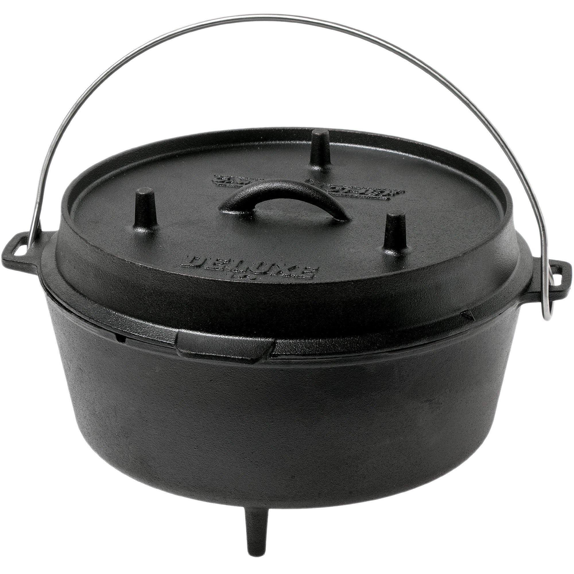 Lodge Dutch Oven with spiral handle L12DO3, contents approx. 8.5 L