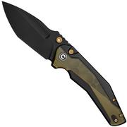 Afbeelding voor Civivi Wellmax Limited C24008C-2 Blackwashed 14C28N, Black Aluminum Polished Ultem Inlay, Limited Edition zakmes, Maciej Torbé design