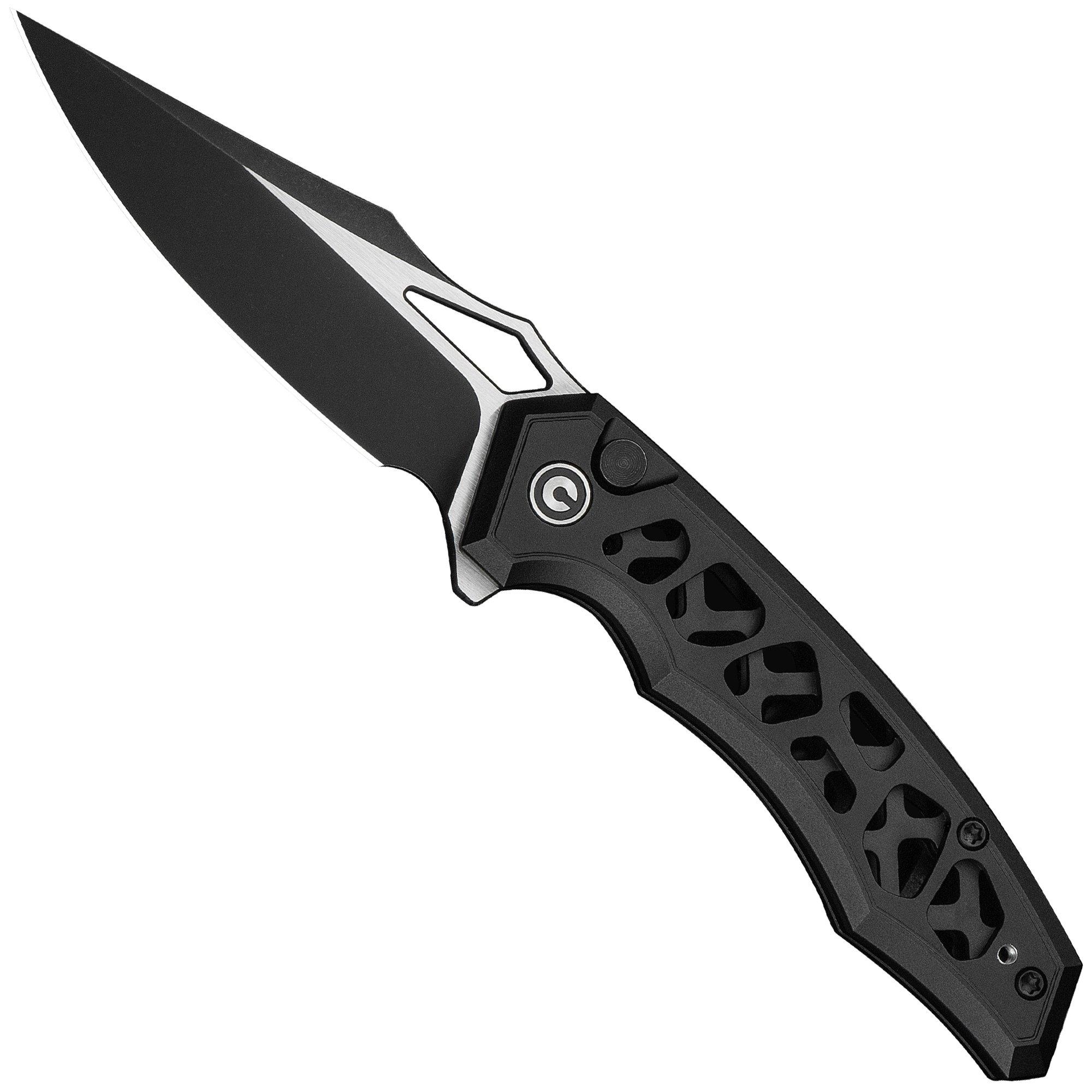Nóż składany Civivi Anaaki C24039-1 Black Stonewashed, Black Aluminum
