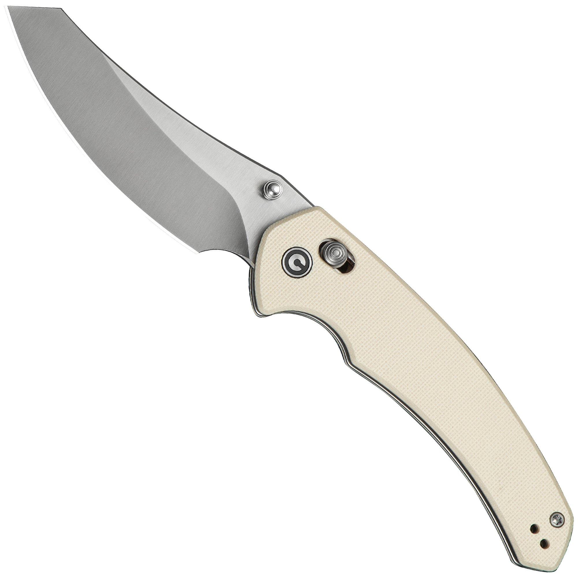 Nóż składany Civivi Sixgill C24050-2 Satin Ivory G10