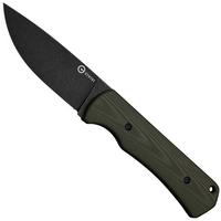 Image for Civivi Jencks C24051-2 Blackwashed 14C28N, OD Green G10, fixed knife