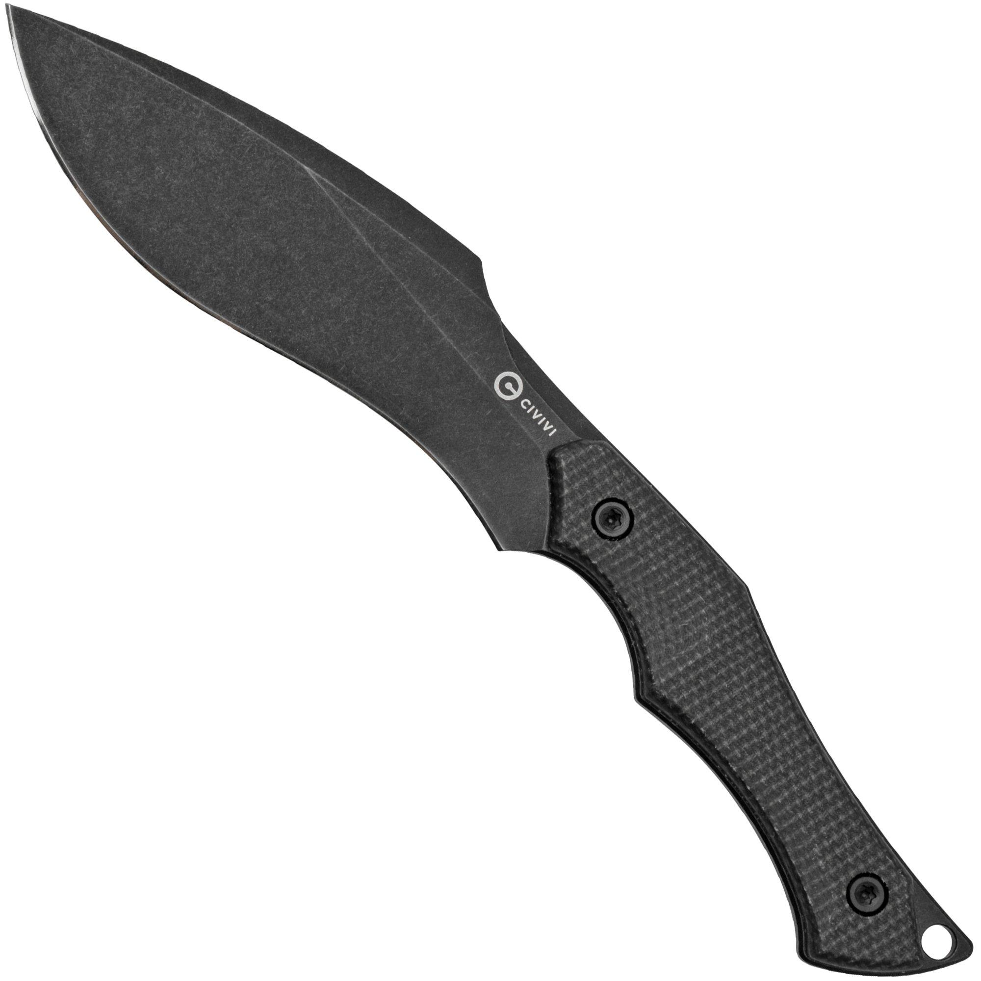Nóż typu neck Civivi Vaquita II Dark Green Canvas Micarta C047C-3, projekt Nathaneal Matlack