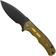 Image for Civivi Mini Praxis C18026C-5 Black D2, Bead Blasted Ultem, pocket knife