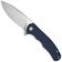 Image pour Civivi Mini Praxis C18026C-6, Satin D2, Blue Canvas Micarta, couteau de poche