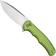 Image for CIVIVI Button Lock Praxis C18026E-3 Lime Green Aluminium, pocket knife