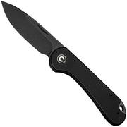 Civivi Elementum Slip Joint C18062AJ-1 Black Stonewashed, Black G10, coltello da tasca slipjoint