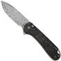 Bild für CIVIVI Elementum II Button Lock C18062P-10 Damascus, Carbon Fiber Golden Shred, Taschenmesser