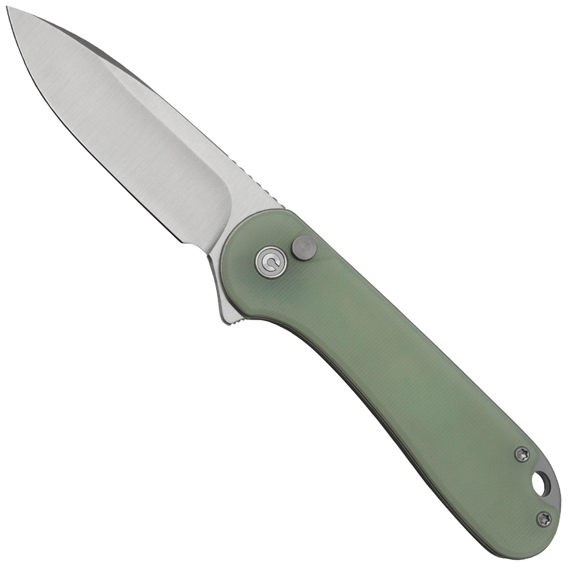Nóż składany Civivi Elementum II Button Lock, C18062P-2 Natural G10, Nitro-V
