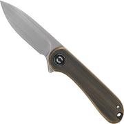 Civivi Mini Elementum C18062Q-1 Brass coltello da tasca portachiavi