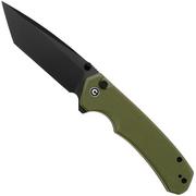 Civivi Button Lock Brazen C19059C-2, OD Green G10, coltello da tasca