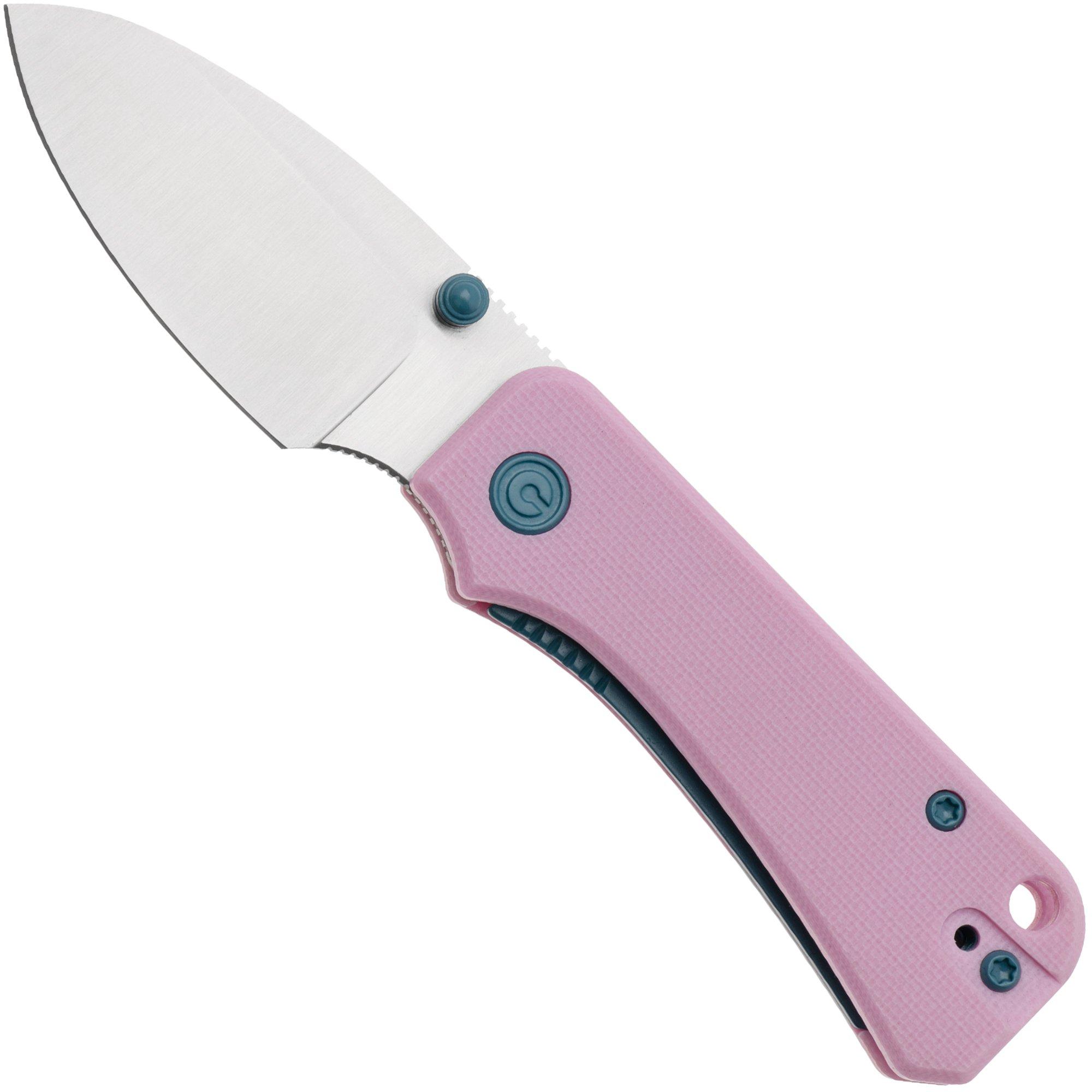 Nóż składany Civivi Baby Banter C19068S-10 Powder Pink G10