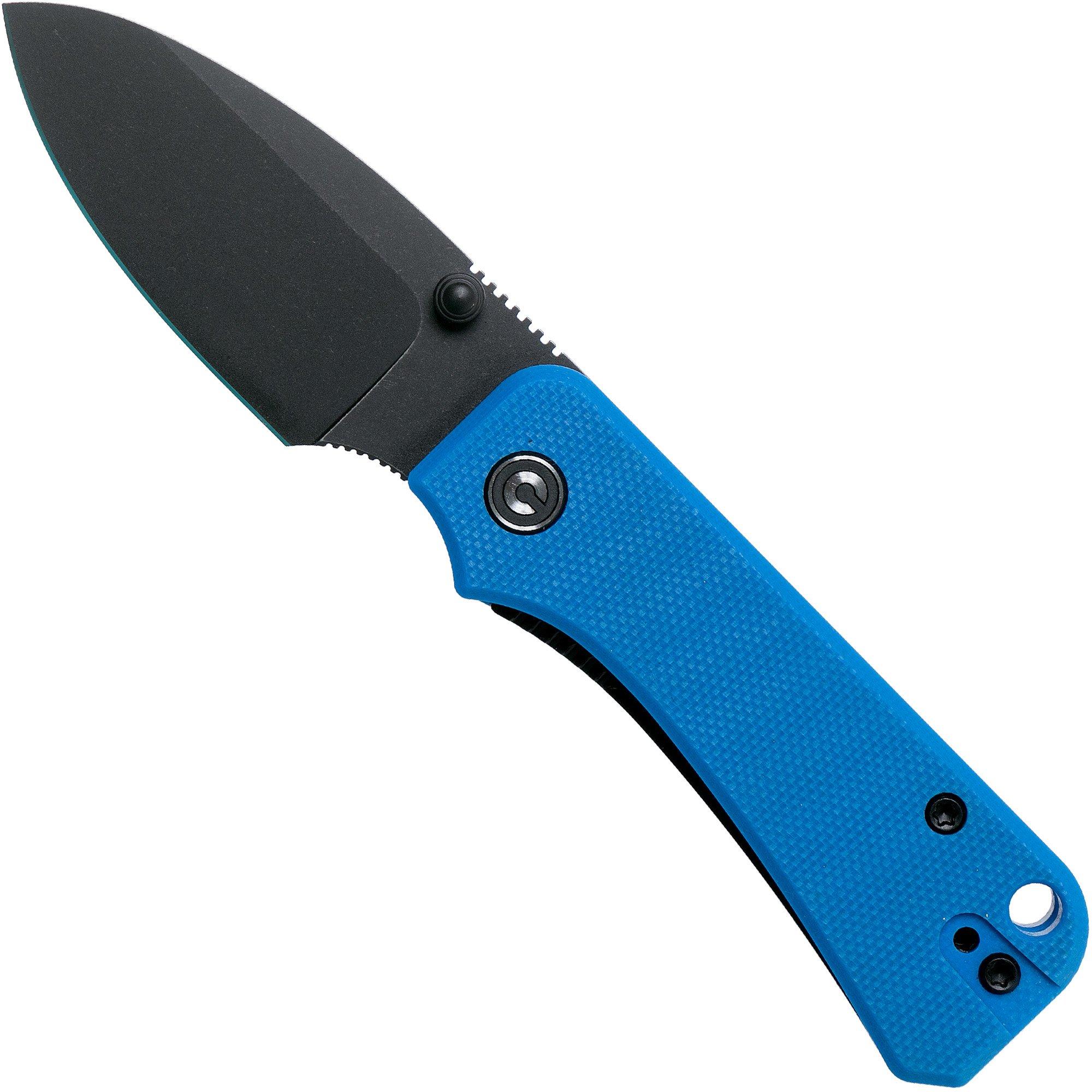 Nóż składany Civivi Baby Banter C19068S-3 Blue G10, Black Stonewashed, projekt Ben Petersen