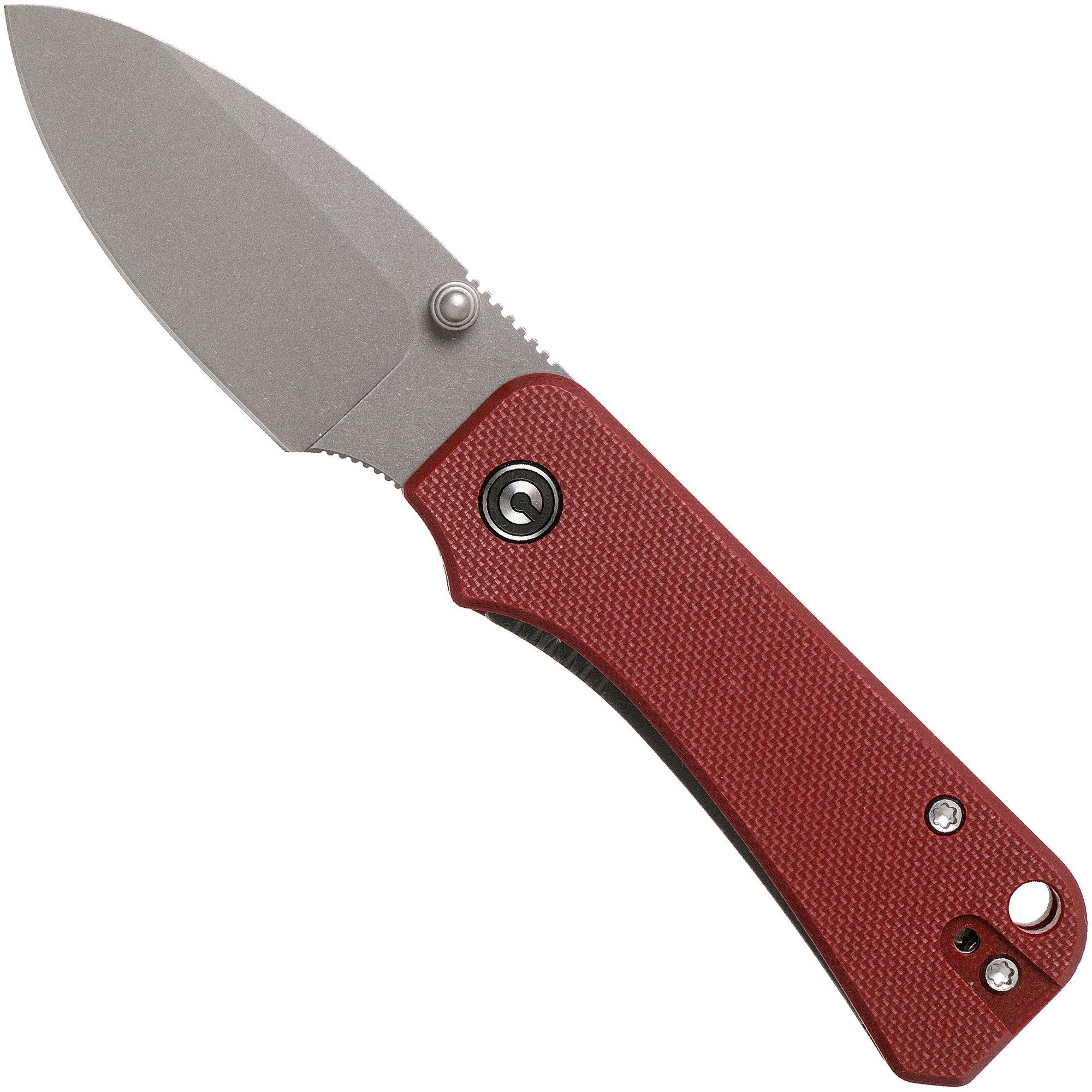 Civivi Pocketclip Black Stainless CA-07A Without Screws, Ben Petersen...