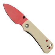 Civivi Baby Banter C19068S-7 Ivory G10 zakmes, Ben Petersen design