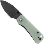 Civivi Baby Banter C19068S-8 Natural G10, Black Stonewashed, couteau de poche, Ben Petersen design