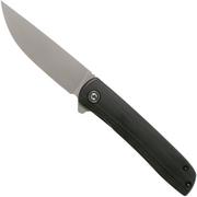 Civivi Bo C20009B-3 Black G10, Stonewashed pocket knife, Brad Zinker design
