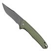 Afbeelding voor Civivi Mini Sandbar C20011-3 Blackwashed, Green Micarta zakmes, Eric Ochs design