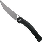 Civivi Lazar C20013-1 Black G10 couteau de poche, Elijah Isham design