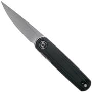 Civivi Lumi C20024-3 Black G10, Stonewashed coltello da tasca, Justin Lundquist design