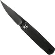 Civivi Lumi C20024-4 Black G10, Blackwashed couteau de poche, Justin Lundquist design