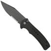 Civivi Cogent C20038E-1 Blackwashed Serrated Edge, Black G10 coltello da tasca