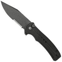 Image pour Civivi Cogent C20038E-1 Blackwashed Serrated Edge, Black G10 couteau de poche